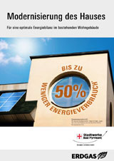 Brosch&uuml;re zur Modernisierung des Hauses