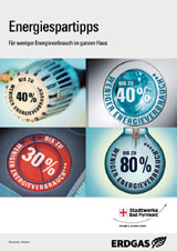 Energiespartipps Broschüre Energiespartipps